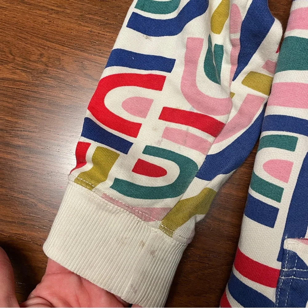 Used Hanna Andersson Colorful Geometric Kids Hoodie